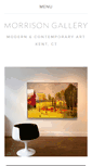 Mobile Screenshot of morrisongallery.com
